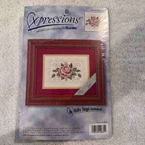 Bacilli Xpressions “Rose Lace” Embroidery Kit
